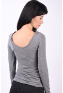 Bluza Dama Selected Slfmanja Reverisble Medium Grey Melange